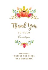 Graceful Gratitude - Thank You Card